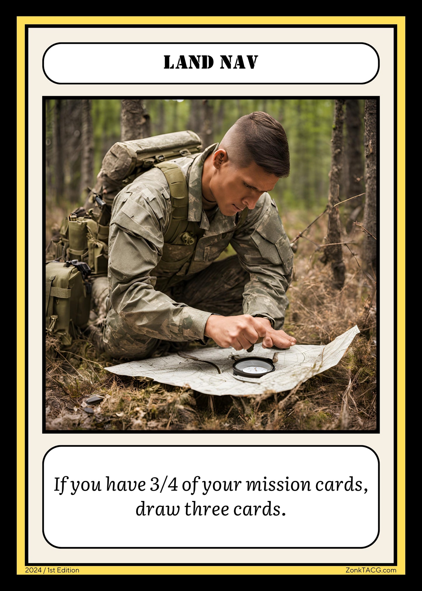 Zonk - The Army Card Game Deck